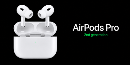 Apple AirPods Pro (2nd Generation) with USB-C Charging Case | Active Noise Cancellation | Premium Wireless Earbuds